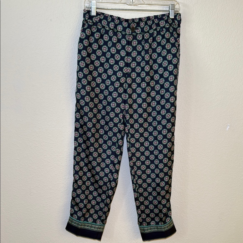 J Crew Cropped Silk Pants - Picture 3 of 10